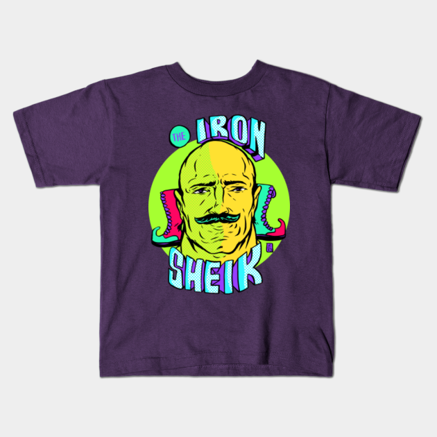 The Iron Sheik Wwe Kids TShirt TeePublic